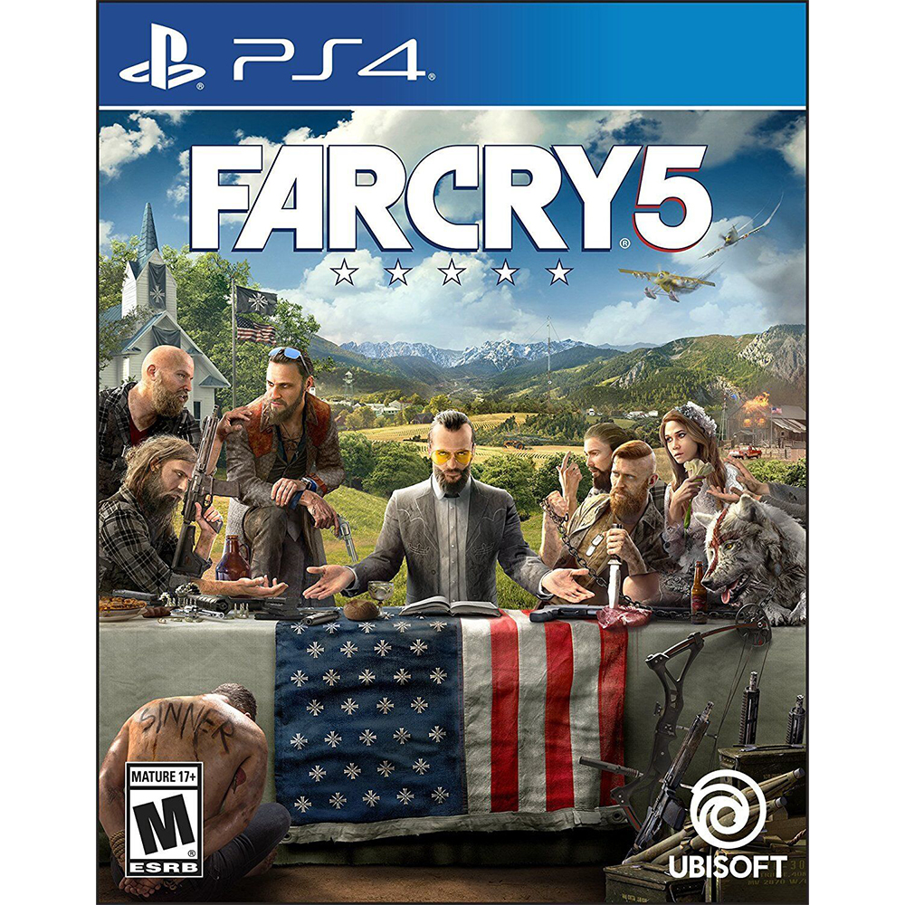 თამაშები PlayStation 4 თამაშები PS4 Far cry 5 RUS ENG ენა