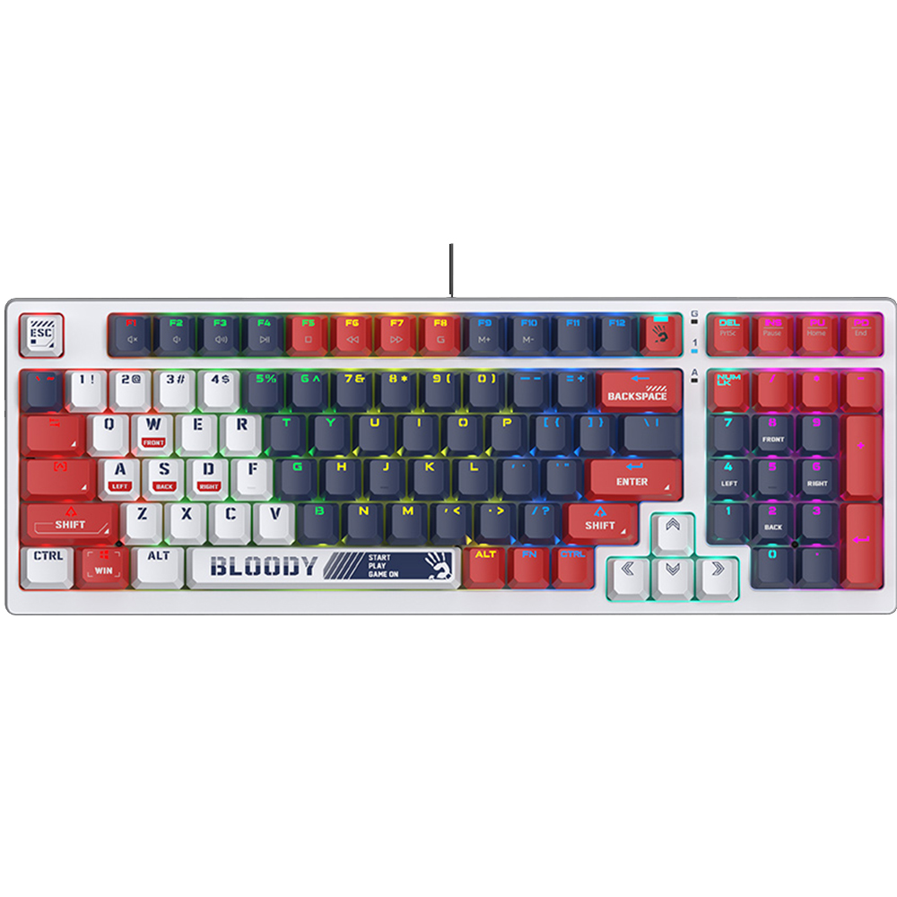 A4tech Bloody S98 RGB Mechanical Gaming Keyboard Gamezone.ge