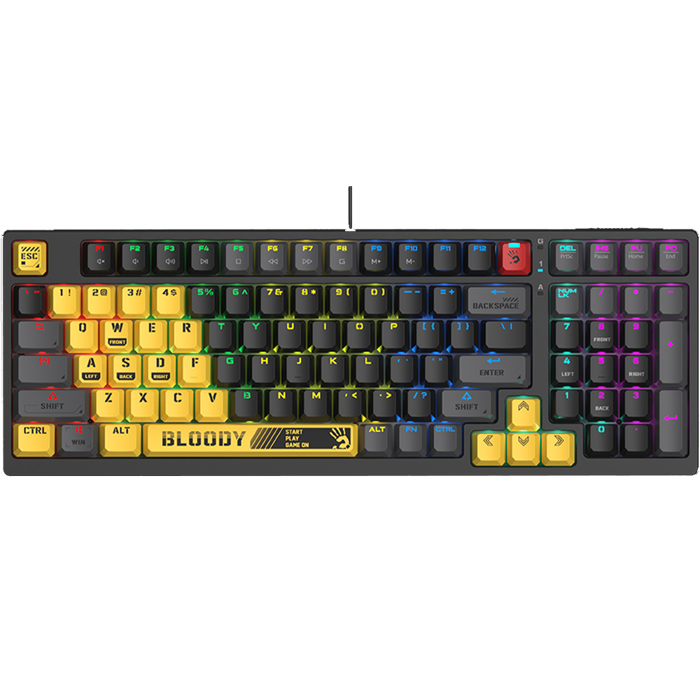 A4tech Bloody S98 RGB Mechanical Gaming Keyboard Gamezone.ge
