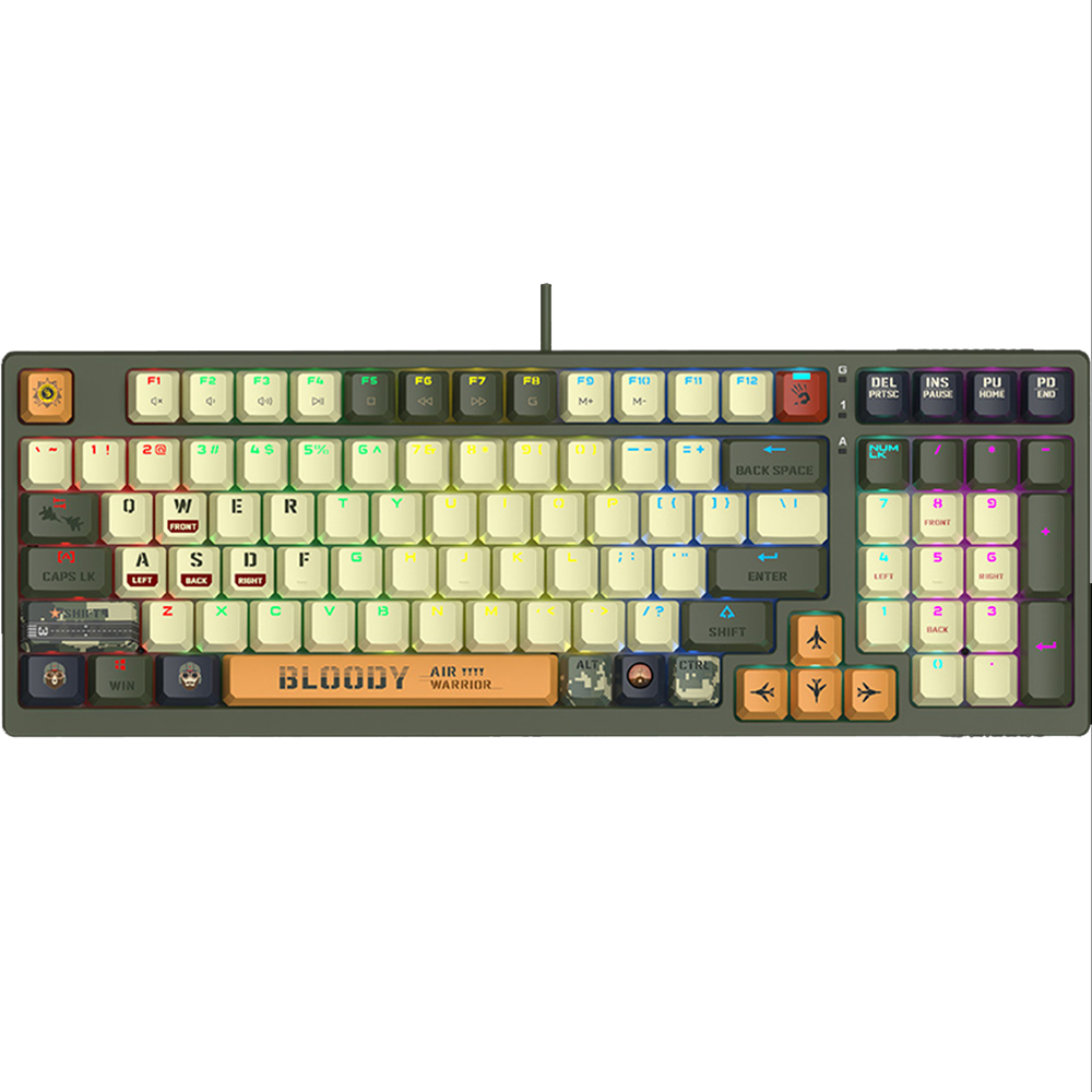 A4tech Bloody S98 RGB Mechanical Gaming Keyboard Gamezone.ge